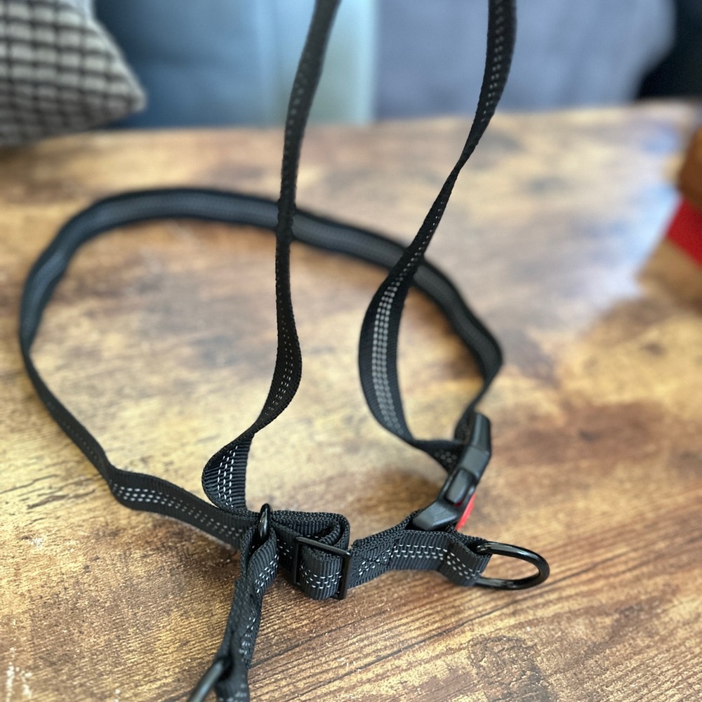 Black Adjustable Dog Harness